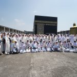 185 Siswa Melaksanakan Manasik Haji di Firdaus Fatimah Zahra
