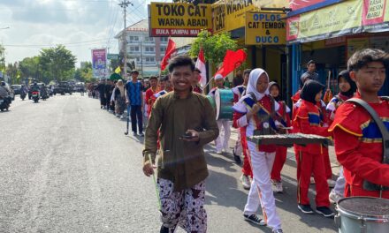 Kemeriahan Karnaval Milad ke-40 MTs Muhammadiyah Karangkajen Meriahkan HUT Kota Yogyakarta ke-268