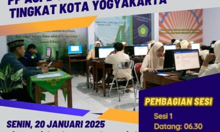 MTs Muhammadiyah Karangkajen Ikuti PPASPD Tahap 1 Tingkat Kota Yogyakarta