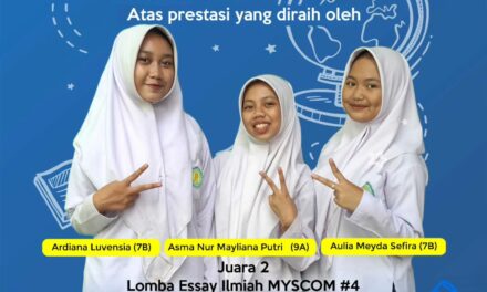 Tim Riset MTs Muh. Karangkajen Sabet Juara 2 Lomba Essay Tingkat Nasional