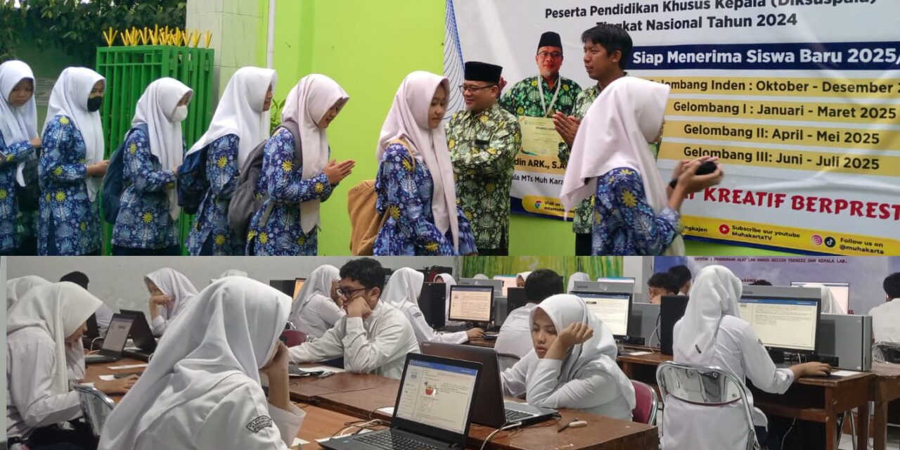 ASPD Kelas 9 MTs Muhammadiyah Karangkajen Berjalan Lancar