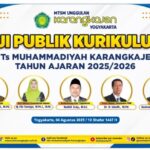 MTs Muhammadiyah Karangkajen sukses melaksanakan Uji Publik Kurikulum