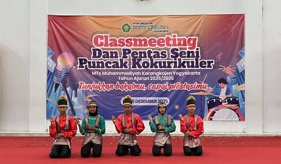 Class Meeting MTs Muhammadiyah Karangkajen 2025 Berlangsung Meriah dan Penuh Antusias