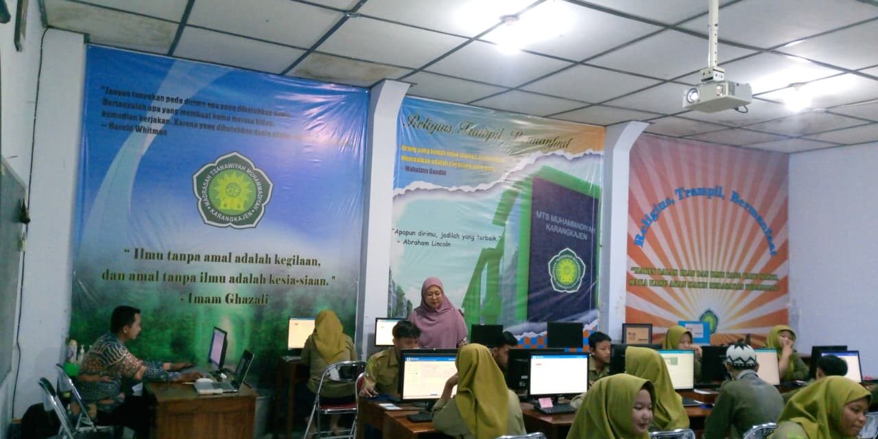 TPM TKA–TKAD Tahap 2 di MTs Muhammadiyah Karangkajen Dimonitoring Dinas Pendidikan Kota Yogyakarta