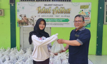MTs Muhammadiyah Karangkajen Sembelih 2 Sapi dan 5 Kambing pada Idul Adha 1447 H