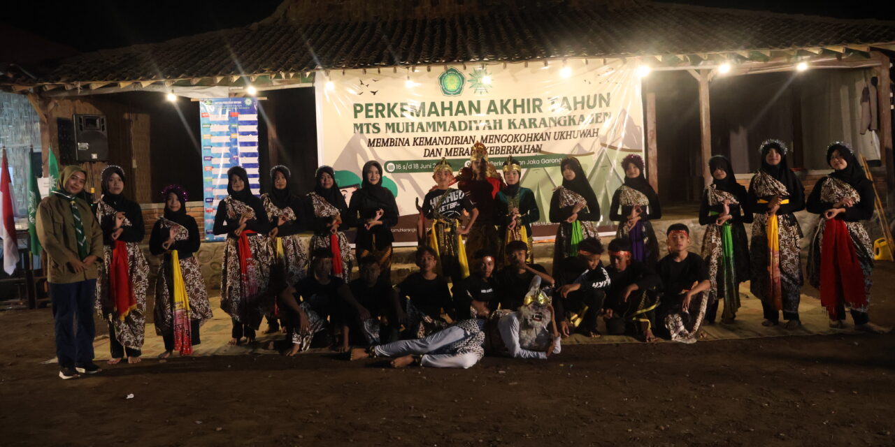 Kemah Akhir Tahun Hizbul Wathan MTs Muhammadiyah Karangkajen Berlangsung Meriah dan Penuh Edukasi